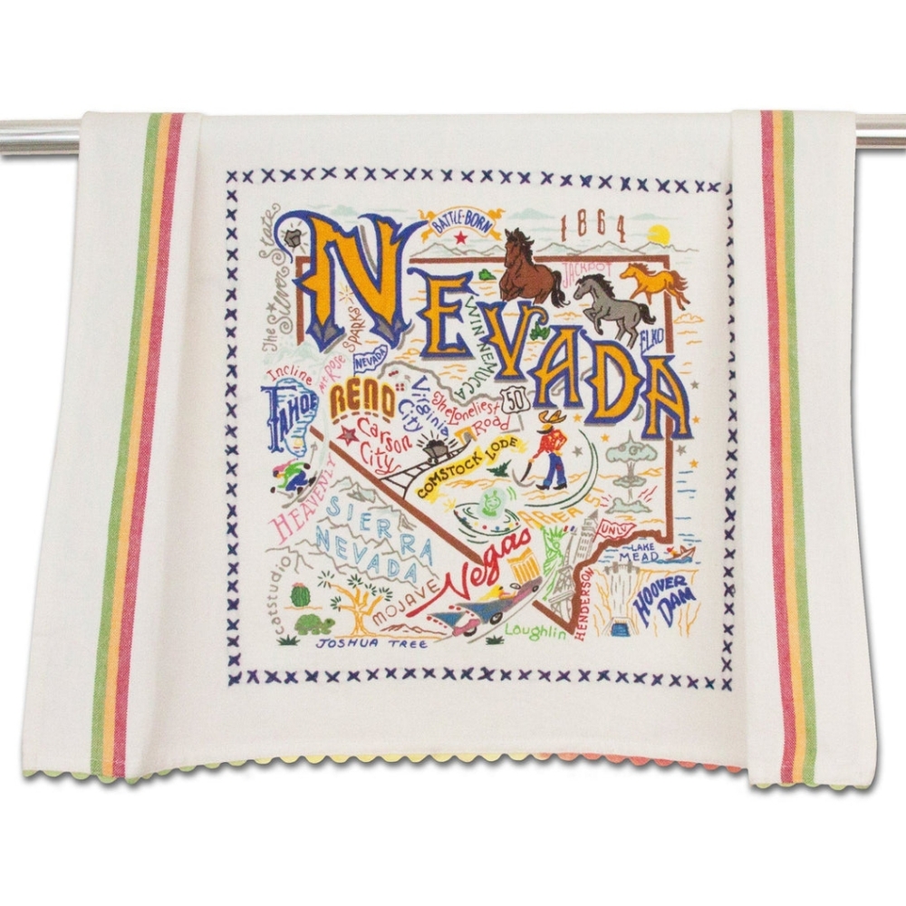 Cat Studio NEVADA State Dish Towel